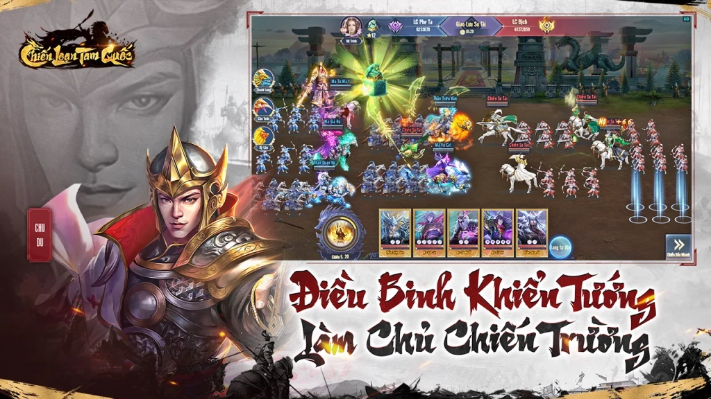 Hình ảnh trong tựa game Chiến Loạn Tam Quốc