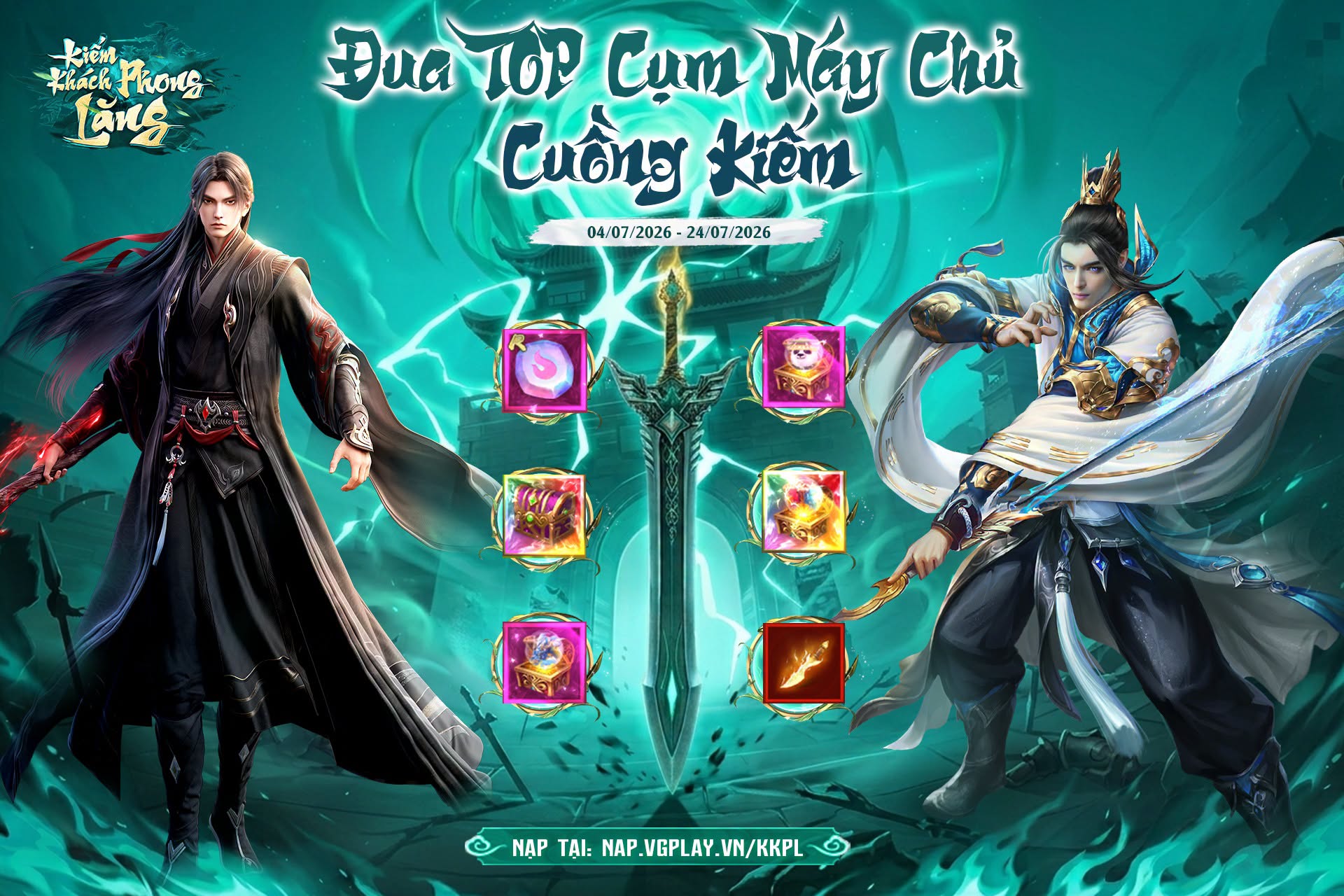Sự kiện đua TOP cùng Kiếm Khách Phong Lăng