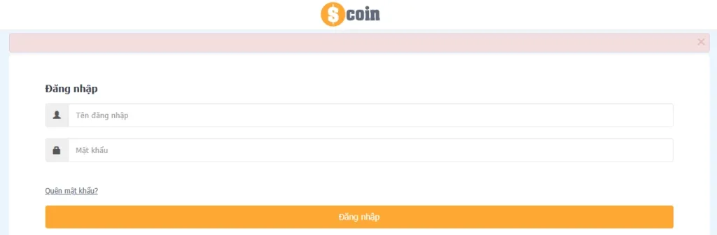 Bước 1: Trước tiên, bạn hãy truy cập vào trang nhập code Hoa Sơn Kiếm Thế VTC và đăng nhập tài khoản của mình