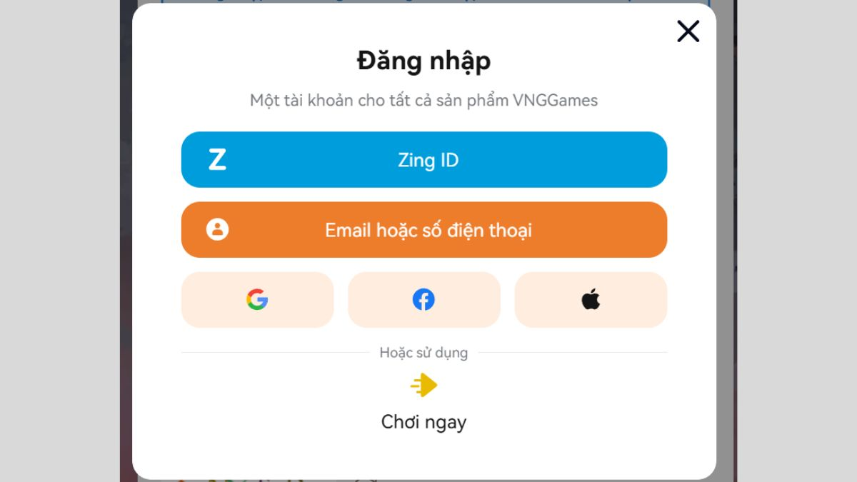 Bước 2: Ở giao diện, bạn chọn đúng server đang chơi rồi nhập ID nhân vật