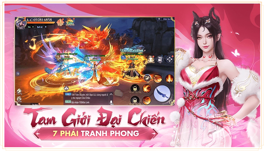 Hoạt động PvP đa dạng từ đấu trường đến liên server mang lại các trận đối đầu căng thẳng, đòi hỏi kỹ năng và chiến thuật