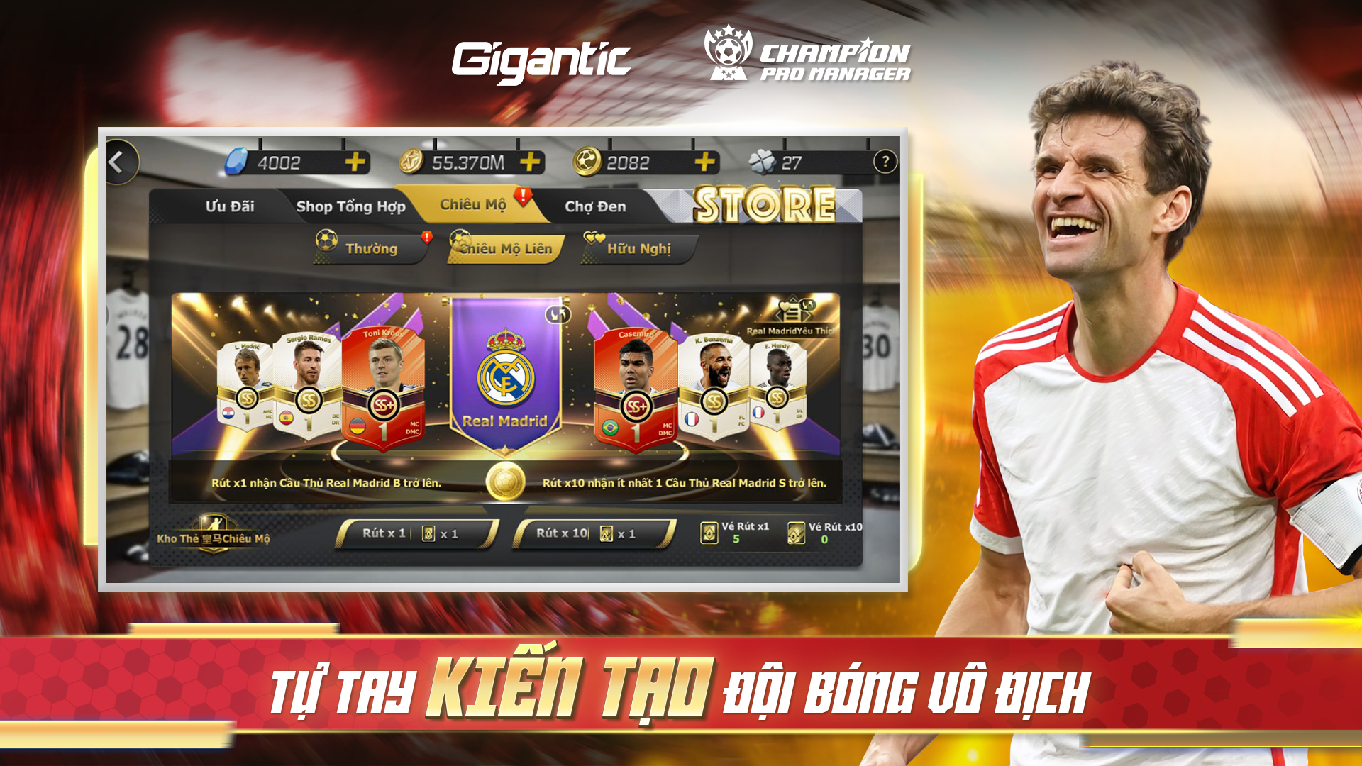 Champion Pro Manager cho phép người chơi vào vai HLV xây dựng và phát triển CLB