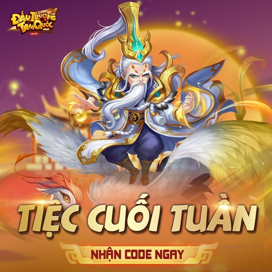 Tựa game Đấu Trường Tam Quốc liên tục ra mắt các bộ code vào cuối tuần