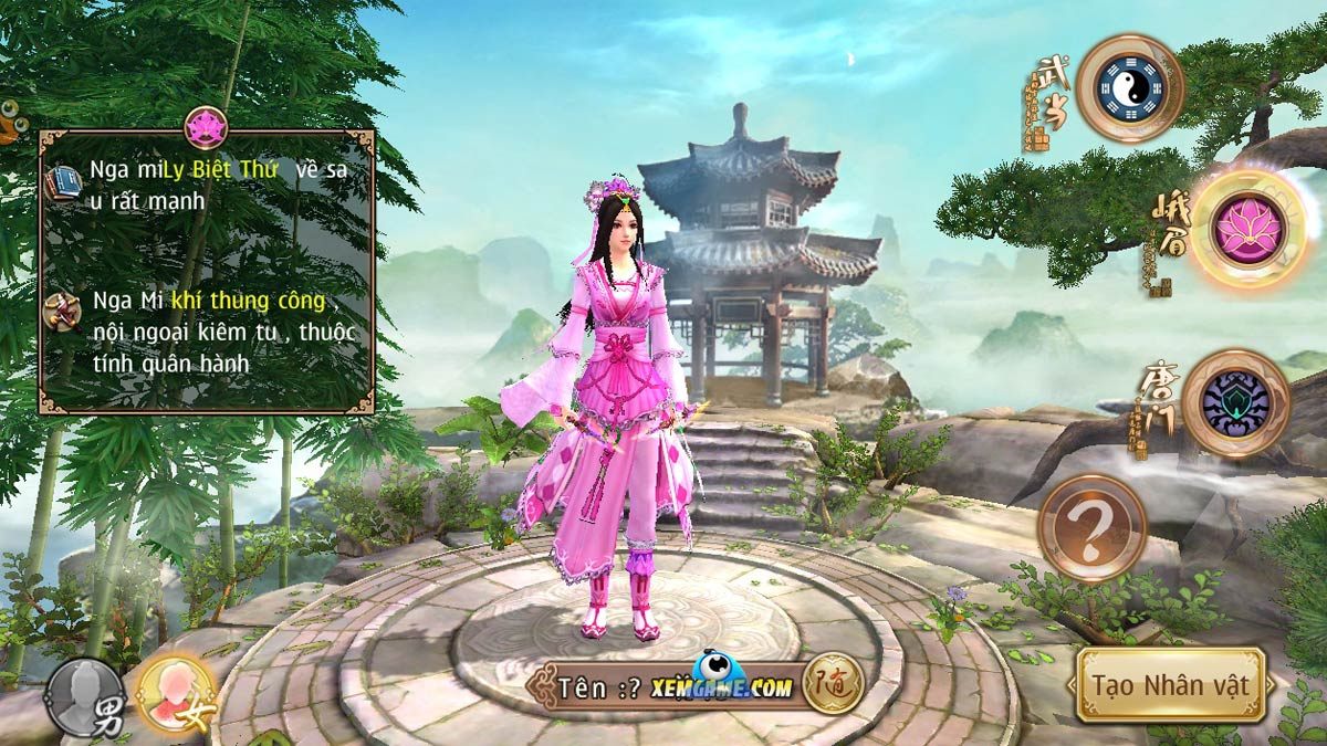 Game giữ trọn tinh thần võ hiệp nguyên bản của phiên bản PC