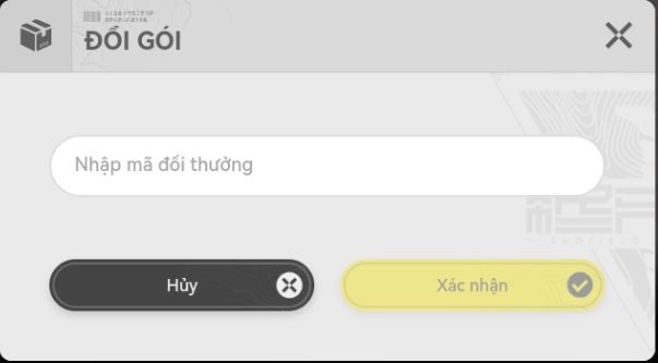 Nhập chính xác mã code Arknights: Endfield và bấm Xác nhận