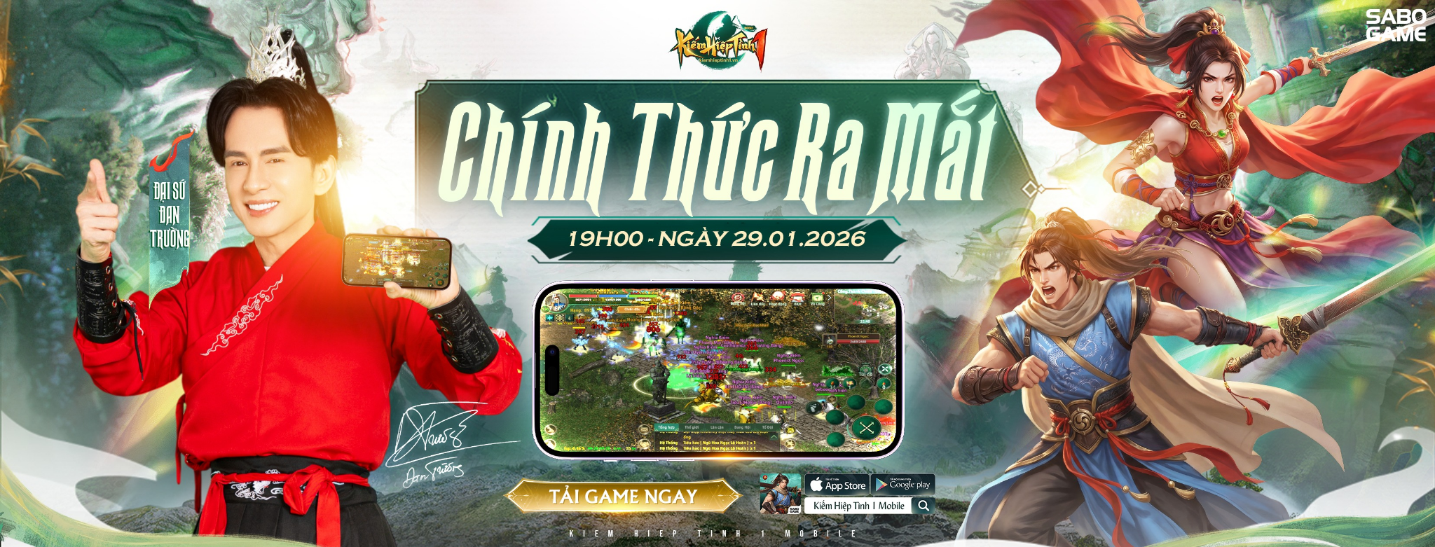 Kiếm Hiệp Tình 1 Mobile là tựa game MMORPG 2D