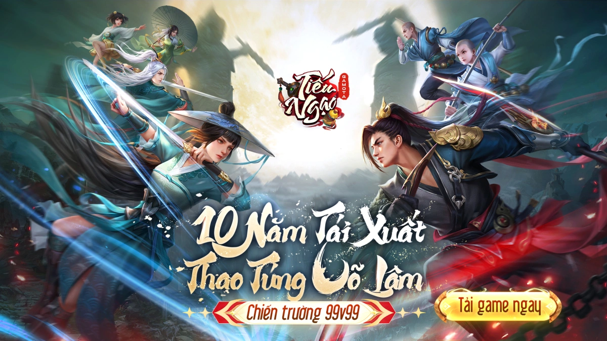 Tiếu Ngạo Gamota là tựa game MMORPG kiếm hiệp Kim Dung