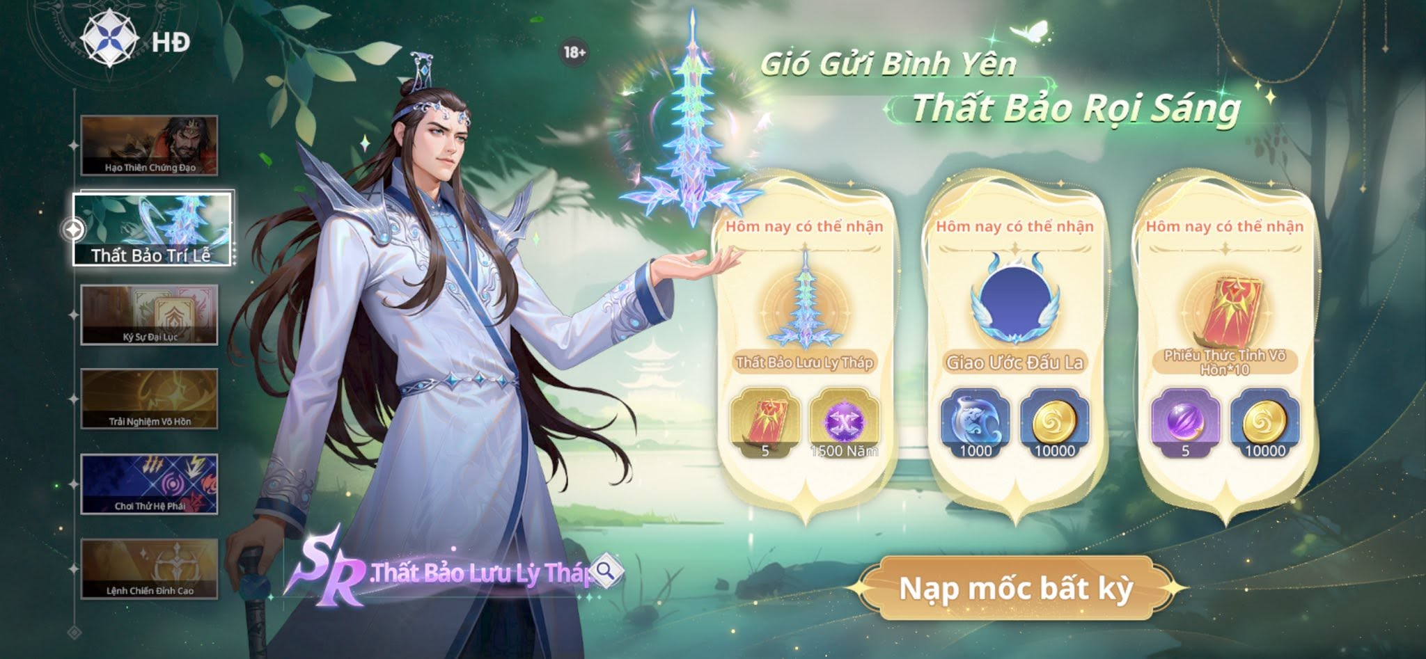 Hình ảnh nhân vật trong tựa game Đấu La Đại Lục: Thế Giới Săn Hồn